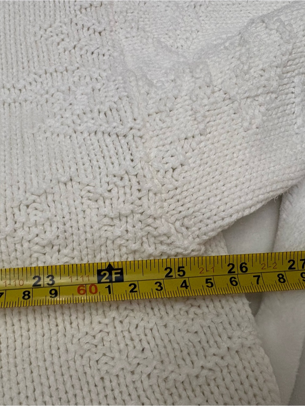 Vintage LL Bean Cardigan M ivory Freeport tag 100% Cotton Made USA heritage knit - Picture 10 of 13